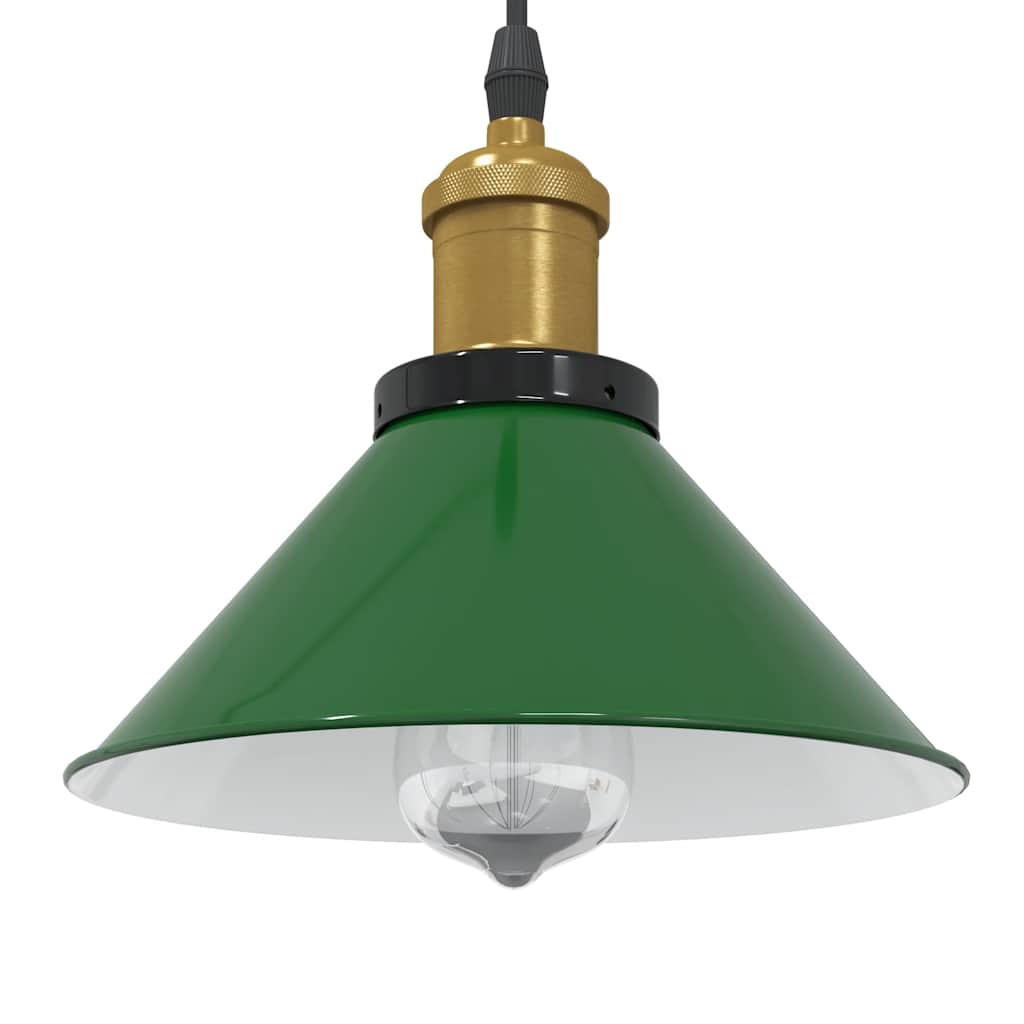Hanglamp In Hoogte Verstelbaar E27 Ø22 Cm Metaal Donkerblauw