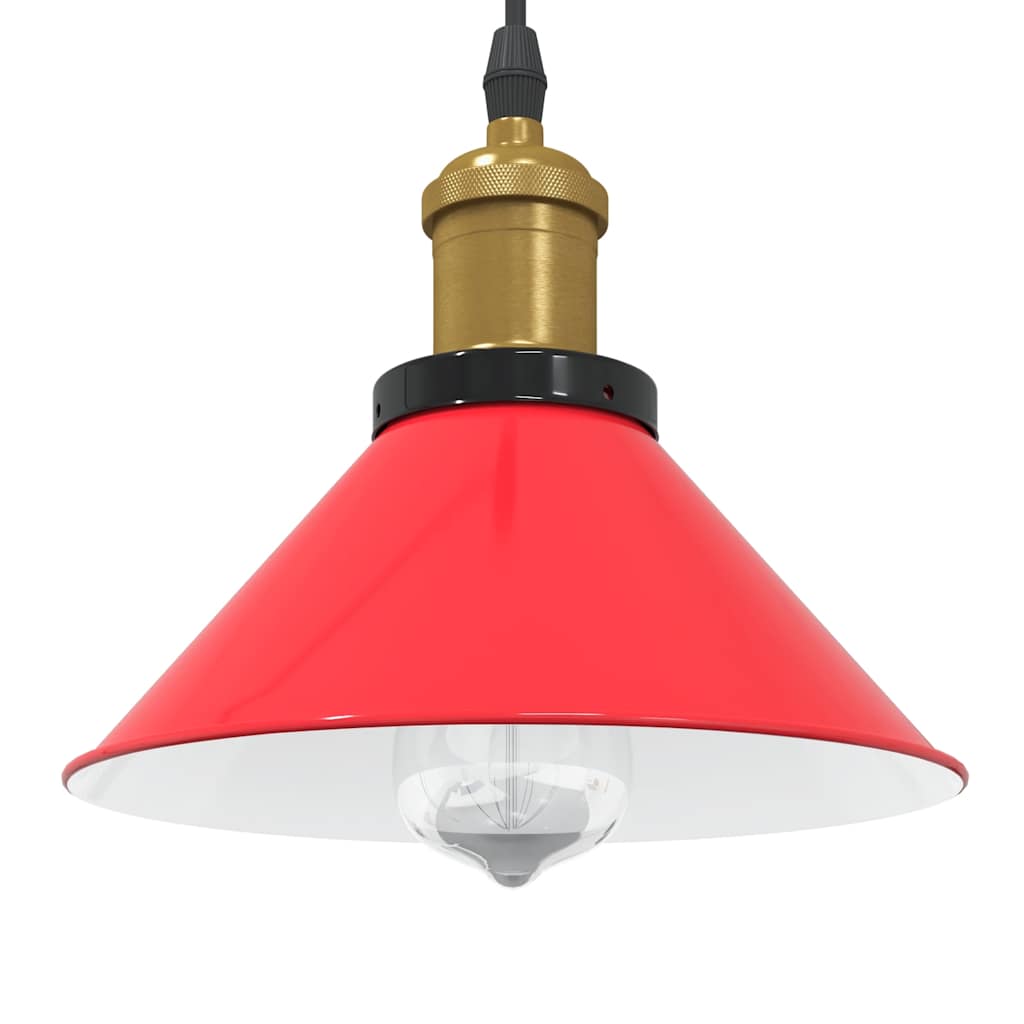 Hanglamp In Hoogte Verstelbaar E27 Ø22 Cm Metaal Donkerblauw