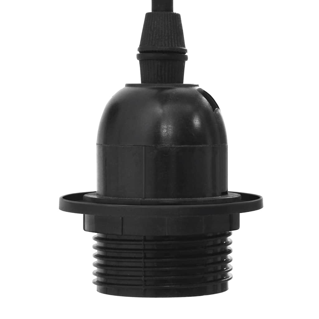Hanglamp E27 Metaal Zwart