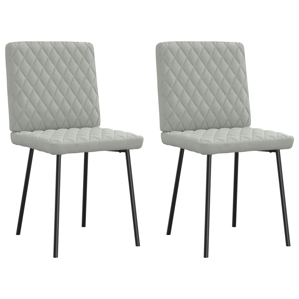 Eetkamerstoelen Fluweel Kleurig