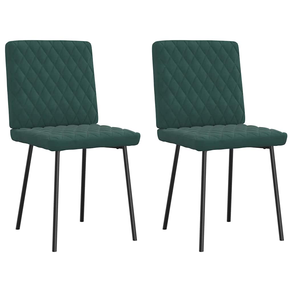 Eetkamerstoelen Fluweel Kleurig