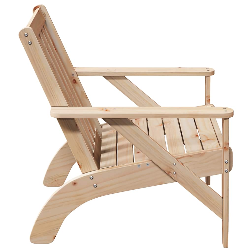 Tuinstoelen Adirondack 75X77X77 Cm Massief Grenenhout