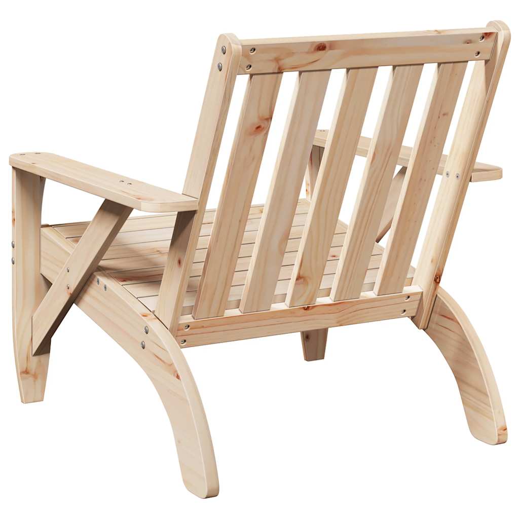 Tuinstoelen Adirondack 75X77X77 Cm Massief Grenenhout